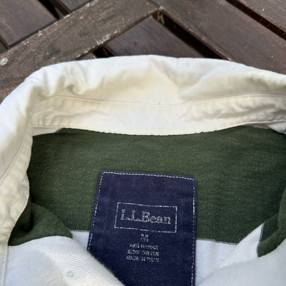 L.L. Bean Tailored Heavyweight Rugby Shirt - Picture 4 of 4